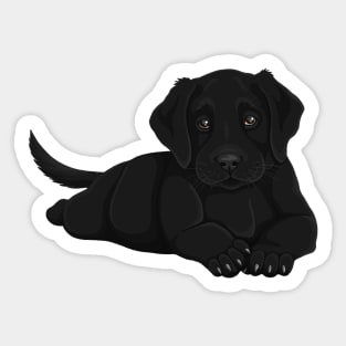 Labrador Puppy Sticker